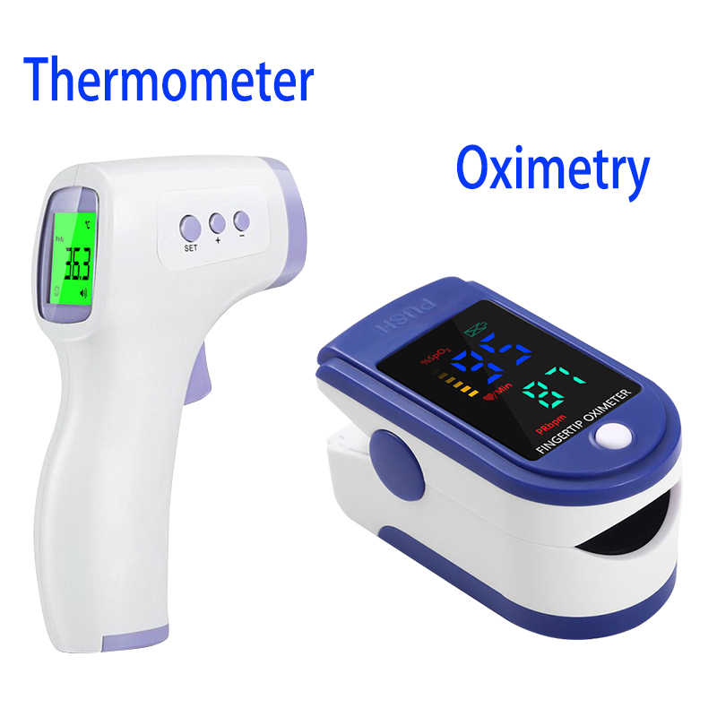 Pulse Oximeter - Termometro digitale a infrarossi per la