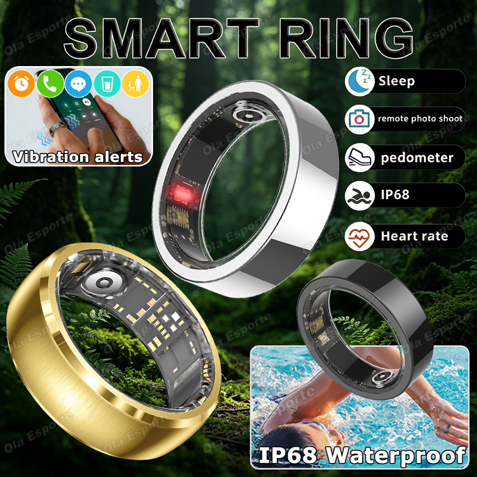Blood Pressure Monitor - Anello Intelligente con Funzione di Promemoria