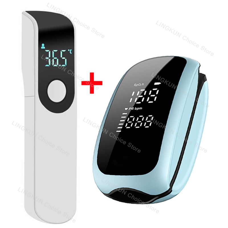 Pulse Oximeter - Termometro per febbre a infrarossi con