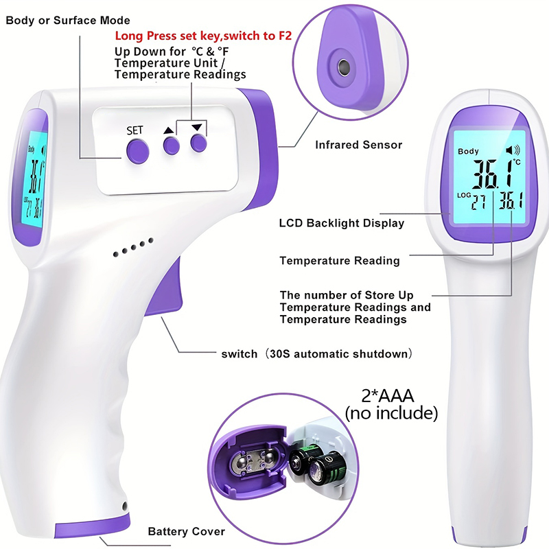 Termometro frontale a infraros - Pulse Oximeter recensione e prezzo