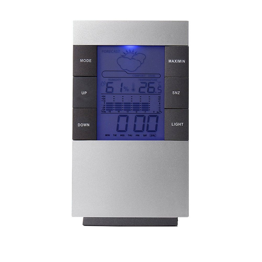 1 pezzo: sveglia digitale con  - Thermometer Digital recensione e prezzo