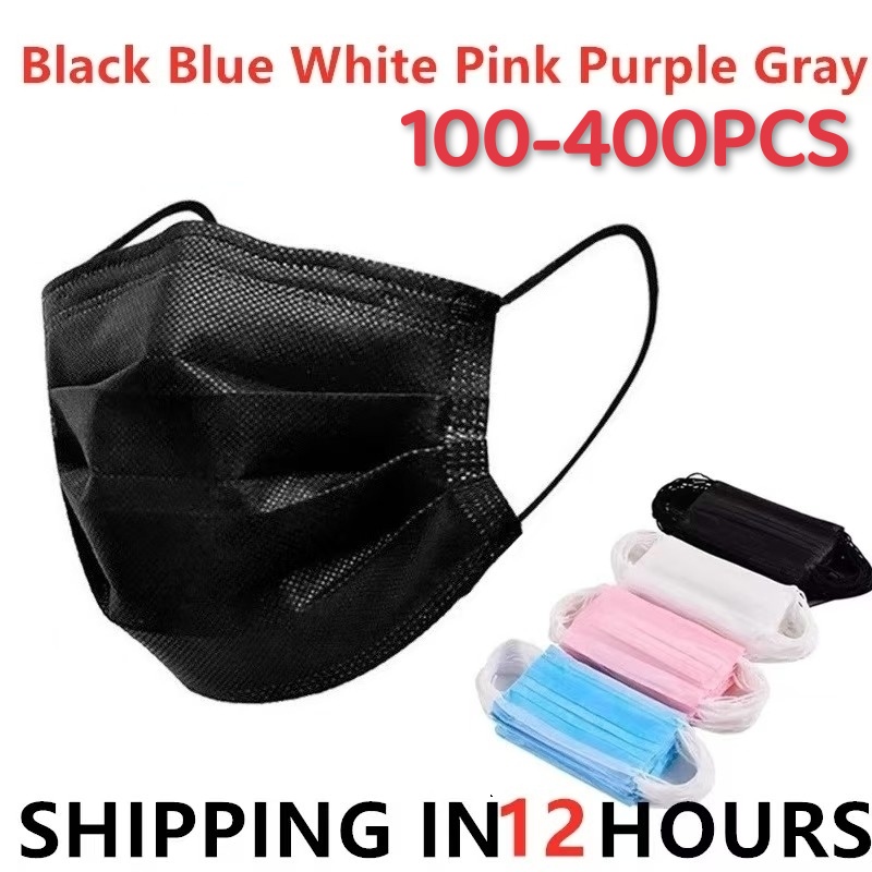 100-400 pezzi Maschere Nere Mo - Surgical Mask recensione e prezzo